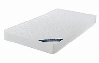 Queen Platform Bed & Mattress Set, Grey