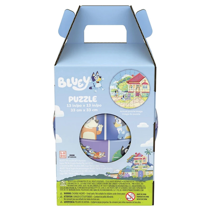 Bluey, sphère de puzzle de 64 pièces