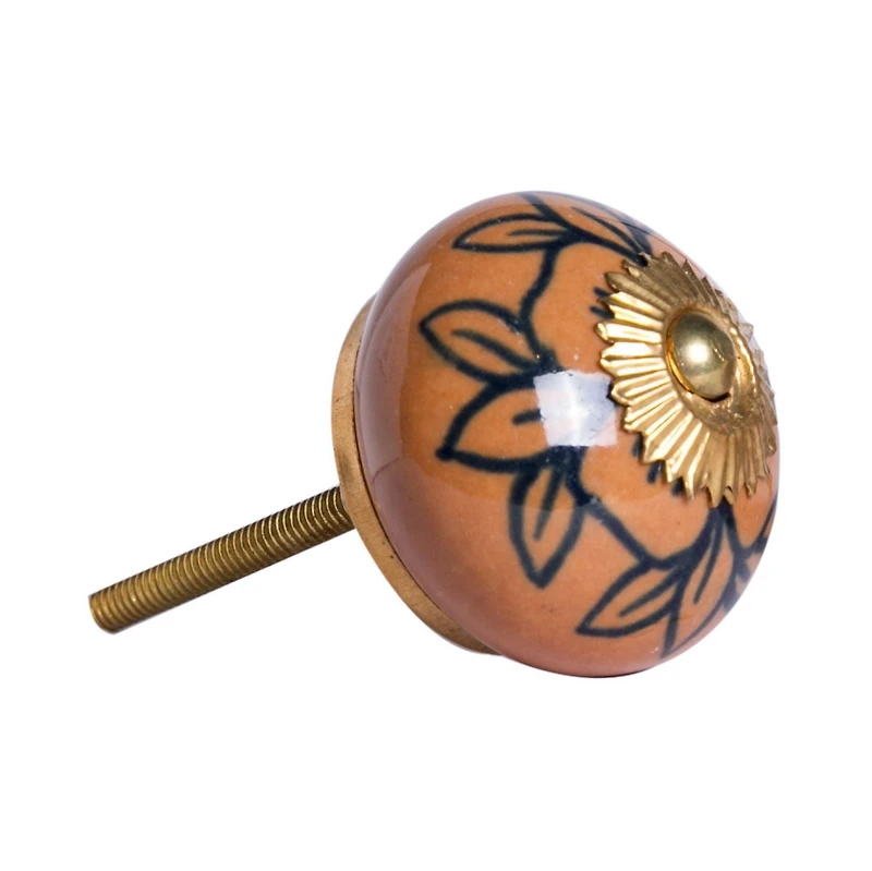 KNOB-IT VINTAGE HANDPAINTED CERAMIC KNOBS (12-Pack) KI1224