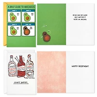 Hallmark Shoebox Funny Birthday Cards Assortment (8 Cards with Envelopes)
