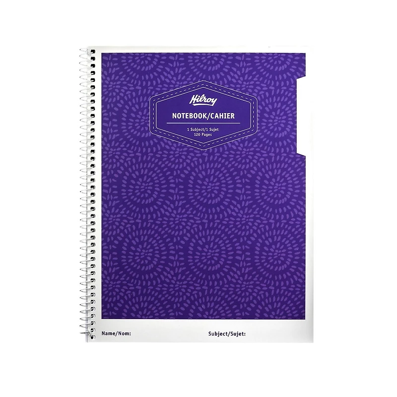 Hilroy® Core+ 120 page 1 subject Notebook