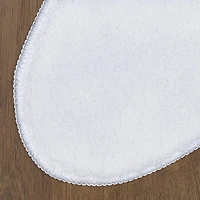 Tapis pour moderne peau de mouton Flokati, 2 pi x 3 pi 3 po, fourr. synth. poils longs