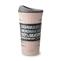 GoSili To-Go Cup Prints, 16oz. 1pk. Pink Print