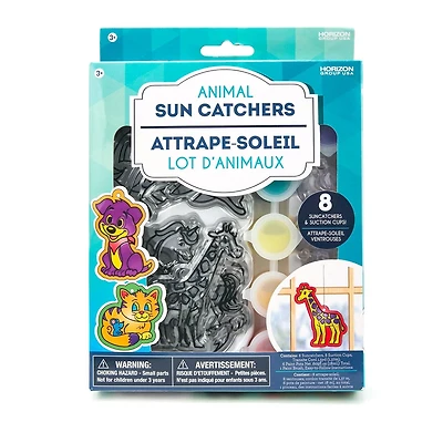 Assorted Animal Suncatcher Kit, 3 years & up