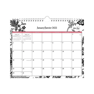 Blue Sky Analeis Small Monthly Calendar 2022
