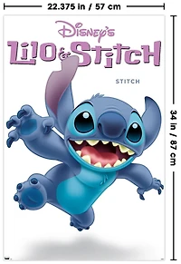 Disney Lilo and Stitch - Stitch Feature Series Wall Poster, 22.375" x 34"