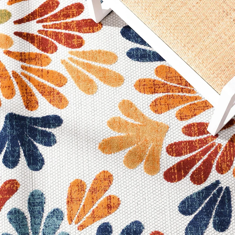 SAFAVIEH Cabana Georgiana Floral Outdoor Area Rug