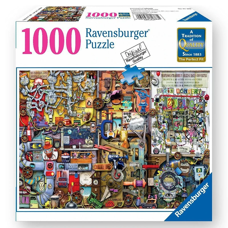 Ravensburger - Inventor's Cupboard Puzzle 1000pc