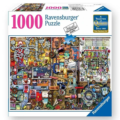 Ravensburger - Inventor's Cupboard Puzzle 1000pc