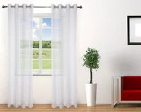 Gouchee Design Zebra Sheer Panel