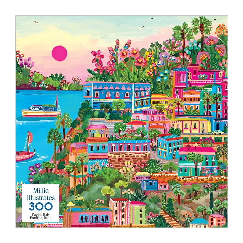 RoseArt - Illustrations modernes 300 pièces - Puglia, Italy- Puzzle emboîtable pour adulte