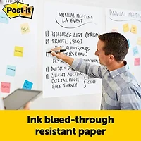 Post-it Bloc chevalet super collant, 25 po x 30 po