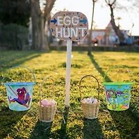 Panier de Pâques géant en plastique Spiderman, bleu, par Ruz