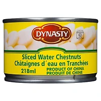 Châtaignes d’eau Dynasty en tranchées