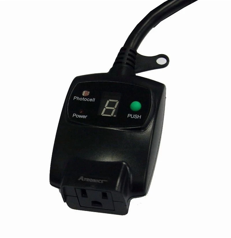 Atron Electro Industries Digital Countdown Timer with Photocell