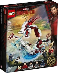 LEGO Marvel Shang-Chi La bataille au village des Anciens 76177 Ensemble de construction (400 pièces)