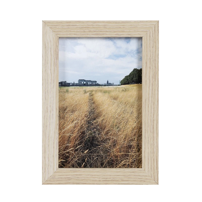 DesignOvation Gallery 4" x 6" Natural Picture Frame
