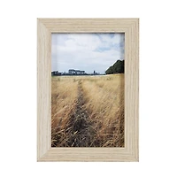 DesignOvation Gallery 4" x 6" Natural Picture Frame