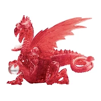Casse-tête en cristal 3D de luxe de dragonne rouge de Bepuzzled