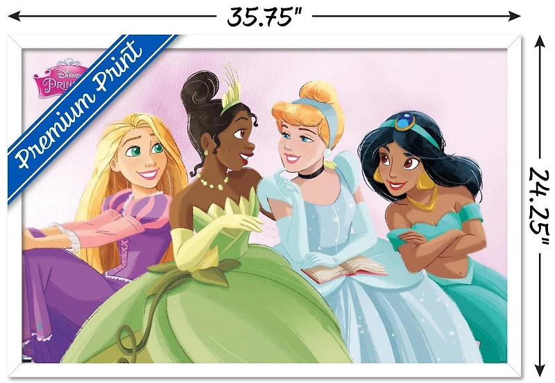 Disney Ultimate Princess Celebration - Group Wall Poster, 22.375" x 34" Framed