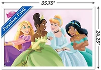 Disney Ultimate Princess Celebration - Group Wall Poster, 22.375" x 34" Framed