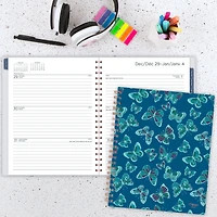 Agenda Grand Mead® Papillon Aqua W/M,26 Agenda