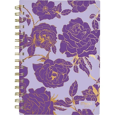 Mead rose violette petit agenda hebdomadaire/mensuel Planificateur