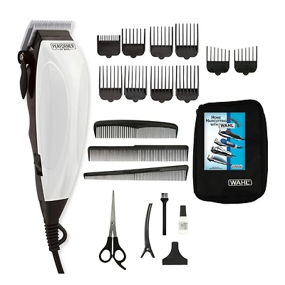 Wahl Performer (20 Piece Home Cut Kit) - Model 3160, Kit is complete with accessories and soft storage case.