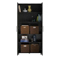 Systembuild Evolution Camberly 36" Utility Storage Cabinet, Graphite Gray