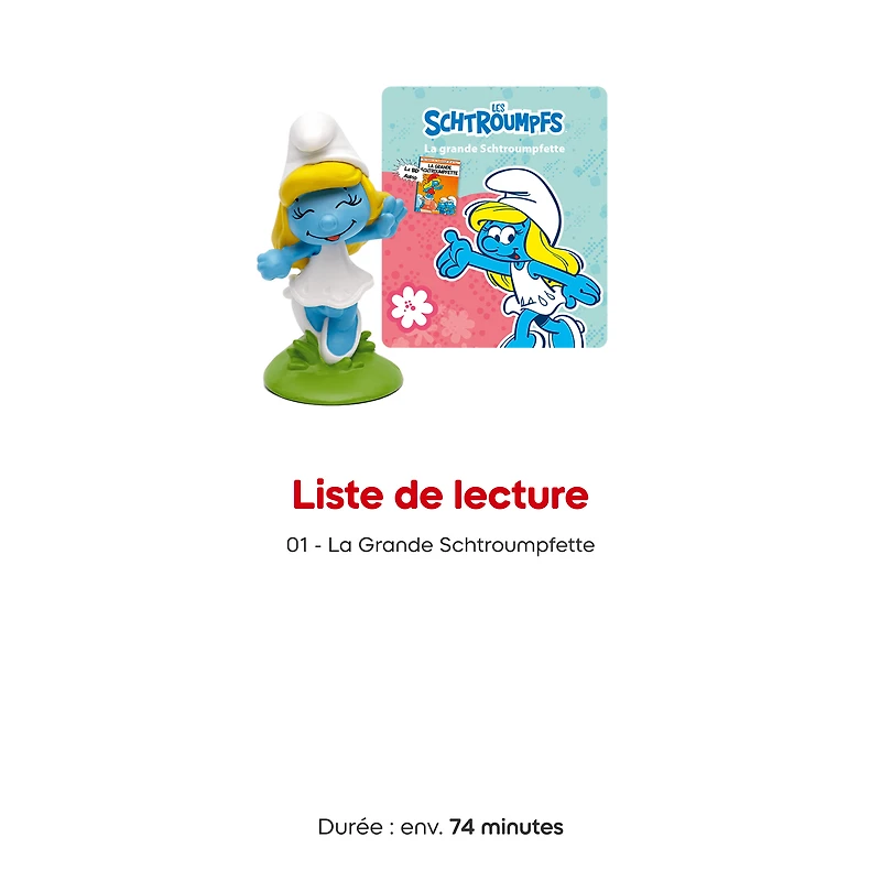 Tonies - LES SCHTROUMPFS LA GRANDE SCHTROUMPFETTE FIG (FRENCH ONLY)