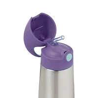 b.box - Bouteille d'eau isotherme de 12 oz : garde les boissons froides jusqu'à 8 heures, chaudes jusqu'à 6 heures. Bouteille en acier inoxydable à double paroi.