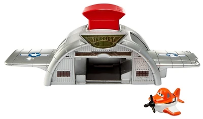 Disney Planes Micro Drifters Dusty Crophopper Launcher
