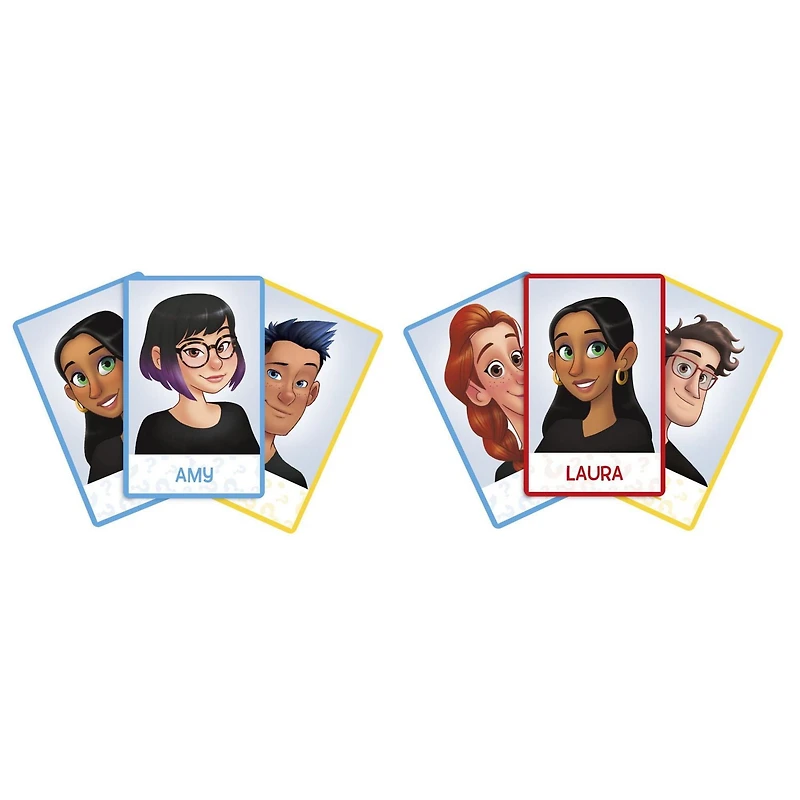 Guess Who? Card Game for Kids Ages 5 and Up, 2 Player