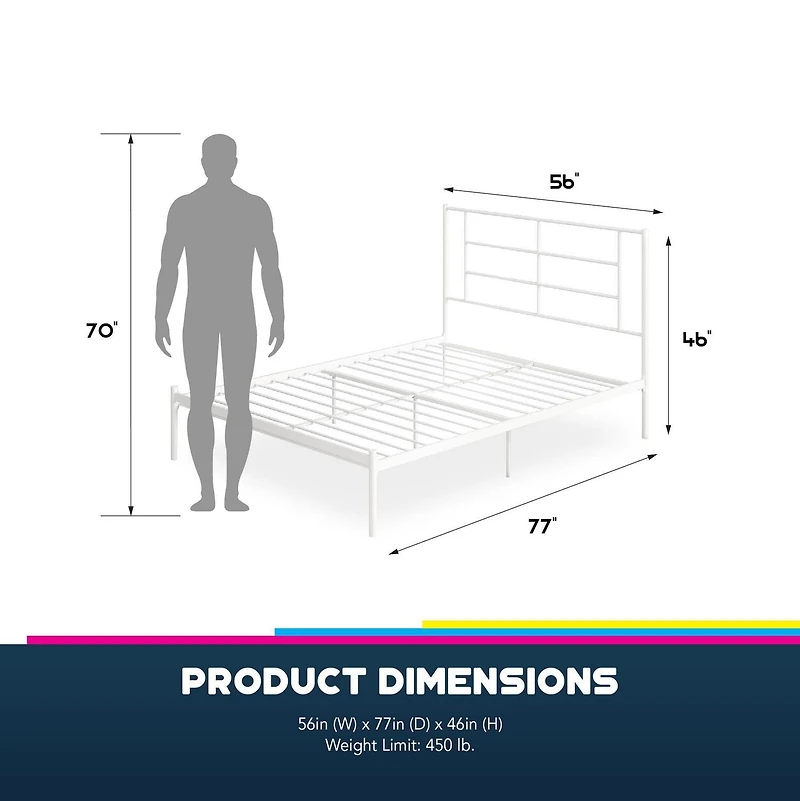 Jensen Metal Bed