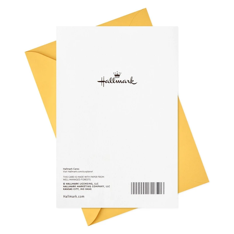 Carte de fête  Hallmark « Bright wishes »