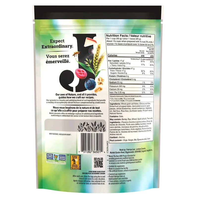 Jordans No Added Sugar Apple & Berry Granola