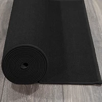 Ottomanson Ottohome Collection Non-Slip Rubberback Modern Solid Design Indoor Rug