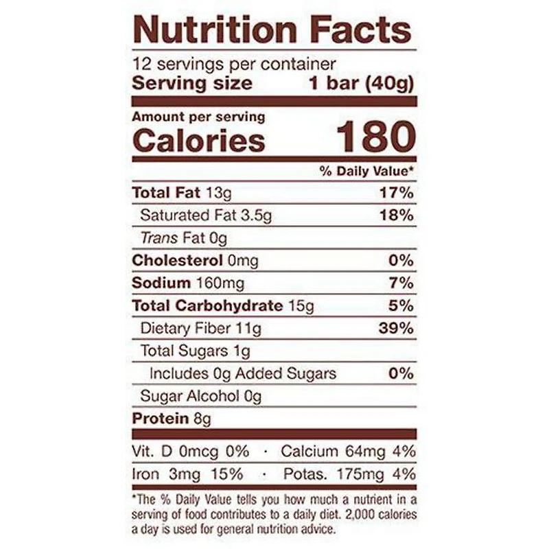 Love Good Foods - Chewy-Nutty Barre Tendre-Noisette aux Arachides et Chocolatée, 40g