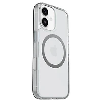 OtterBox Étui Symmetry Clear MagSafe avec Contrôle de la Caméra Clear with Bleu Tint (Clear) pour iPhone 17 Pro Max