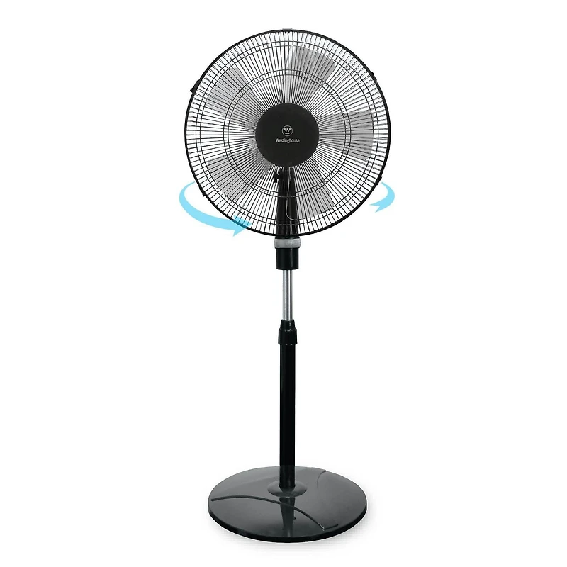 Ventilateur sur pied Westinghouse 16" (gris)