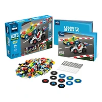 Plus Plus Go! - Learn to Build: Vehicules - Ens. Construction - 500 pieces - 7 ans +