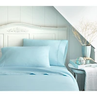 Ensembles de draps en flanelle de couleur unie Johnson Home