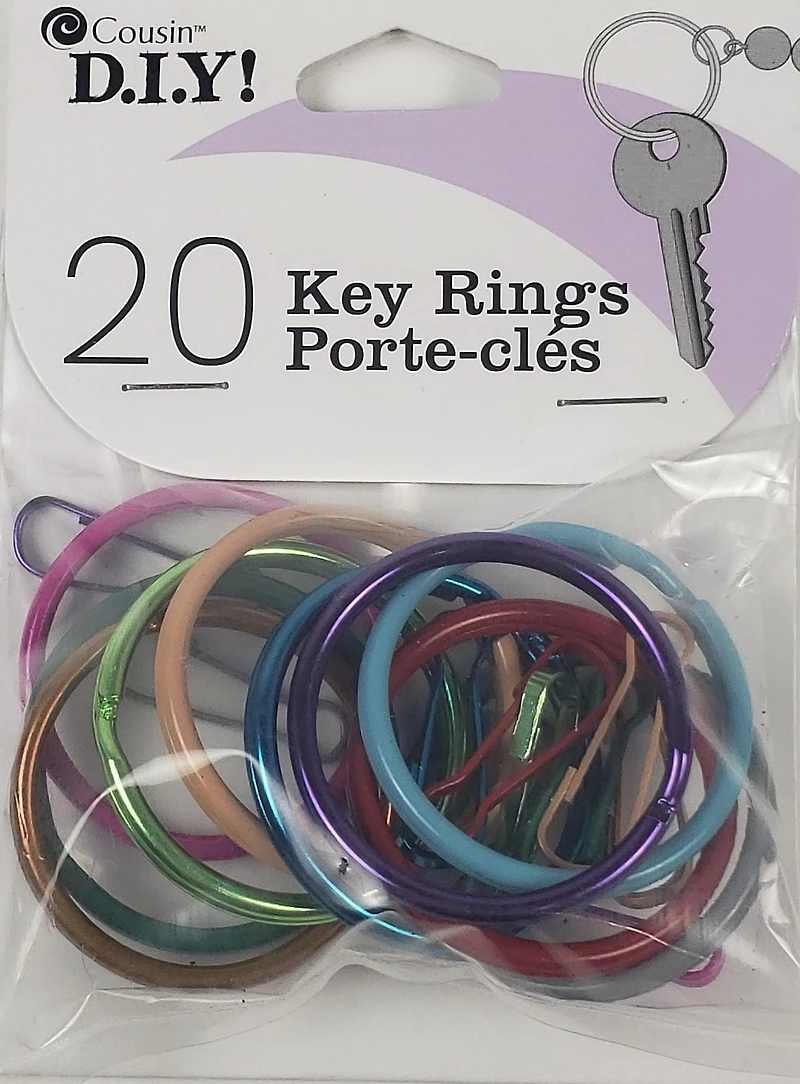 20 ct Key Rings