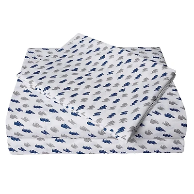 Mainstays Kids Printed Easy Wash Soft-Microfiber Sheet Set, Available Sizes: Twin, Double