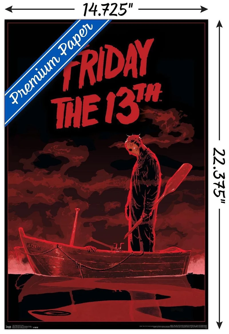 Friday The 13th - Boat Wall Poster