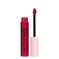 NYX PROFESSIONAL MAKEUP, Rouge à lèvres liquide Lip Lingerie XXL, Fini Mat, Formule végane - TURN ON (Pêche chaîr) Rouge à lèvres liquide