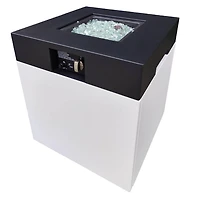 Pebble  Aluminum Propane Fire Pit Table