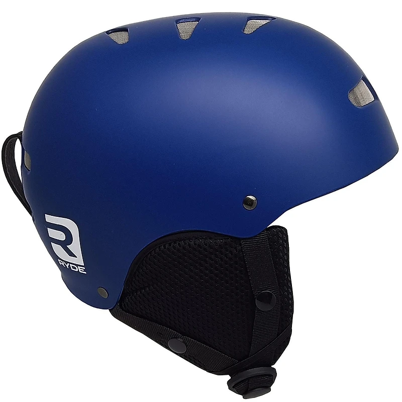 Ryde Snow Helmet Boys 8+, Blue, by Stoneridge Cycle, Fits Head Size 55-59cm