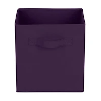 Mainstays panier de rangement en forme de cube,pliable, organisation de la maison, les principaux matériaux sont du tissu non usé et du papier cartonné, parfait pour la crèche, la salle de jeux, etc.