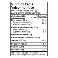 Pizza collations Pepperoni + bacon Pizza Pops de Pillsbury 30 pizzas collations, 2.85 kg